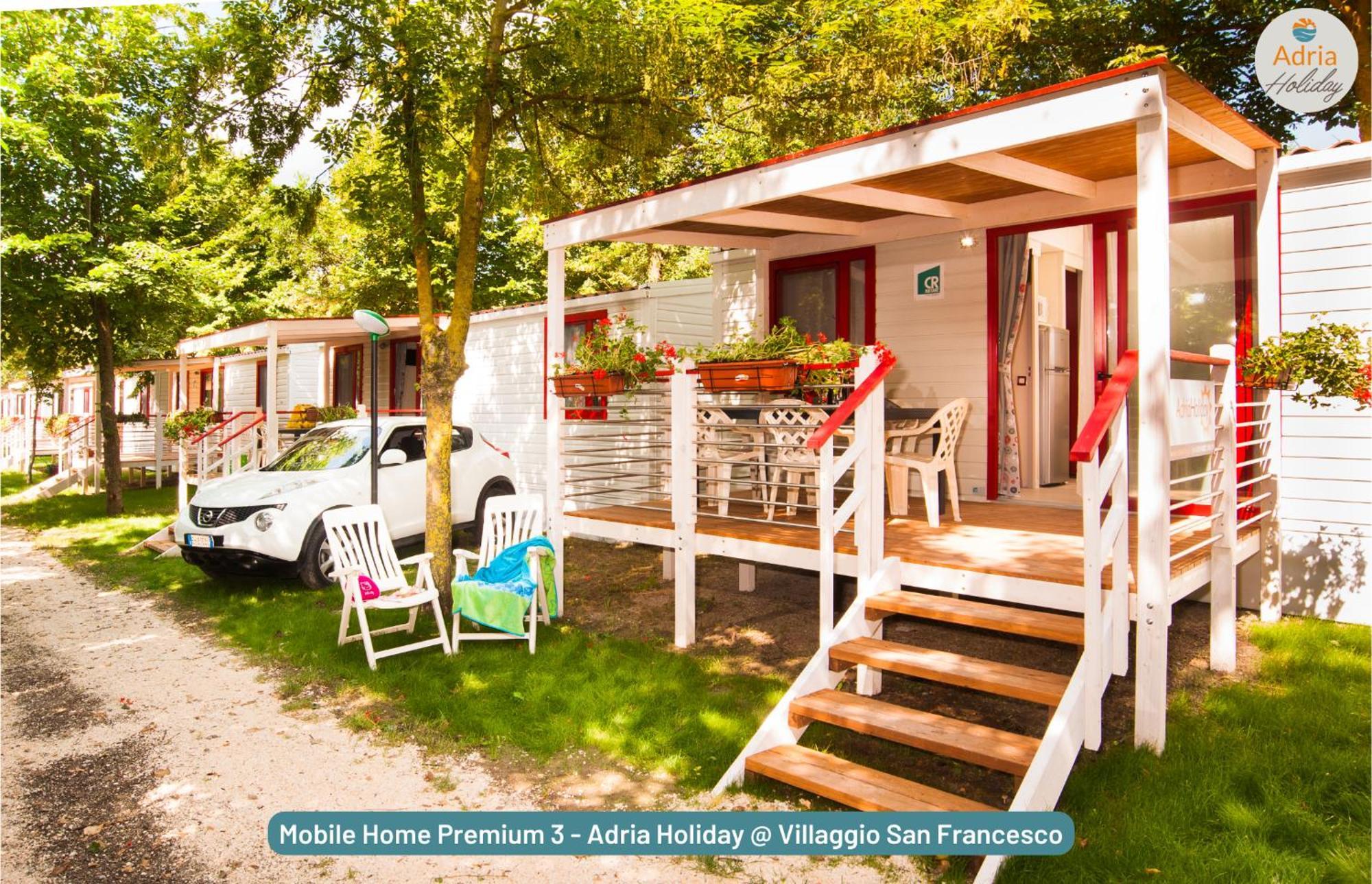 Villaggio San Francesco - Adria Holiday Mobile Homes Duna Verde Bagian luar foto