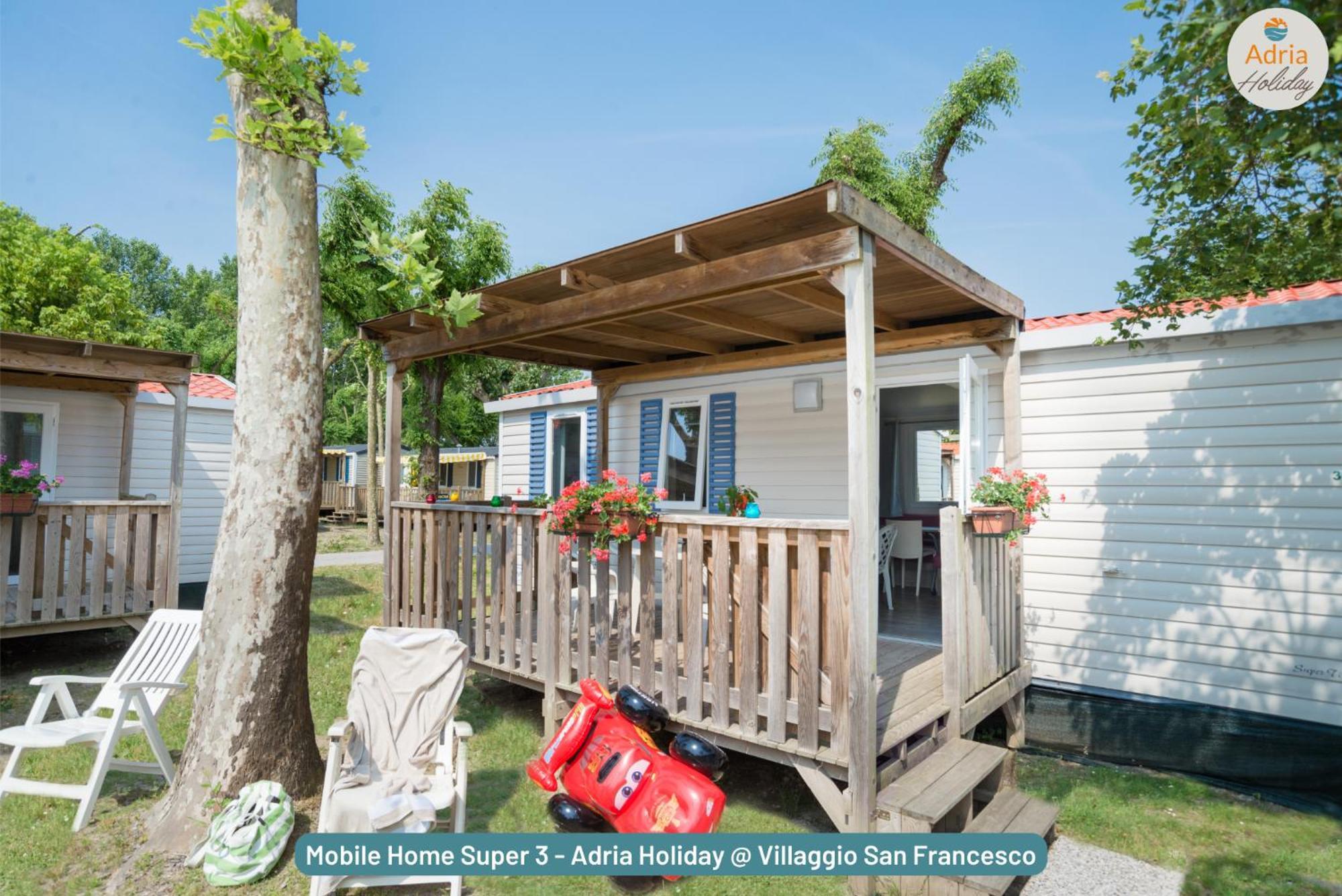Villaggio San Francesco - Adria Holiday Mobile Homes Duna Verde Bagian luar foto