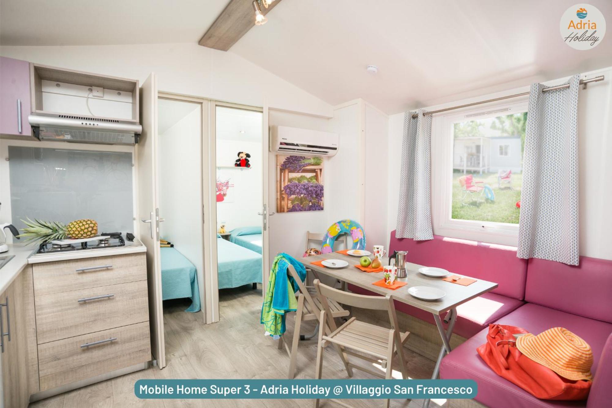 Villaggio San Francesco - Adria Holiday Mobile Homes Duna Verde Bagian luar foto